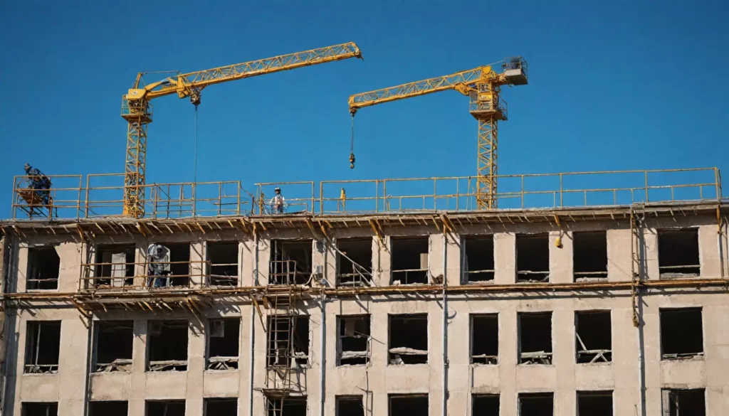 Usługi podnośnikiem koszowym – zastosowania i korzyści dla firm budowlanych